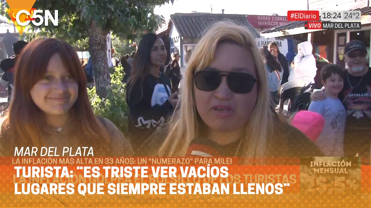C5N en MAR DEL PLATA: la INFLACIÓN GOLPEA el BOLSILLO de los TURISTAS