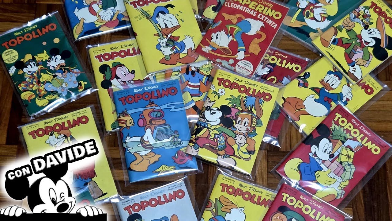 Meravigliosi fumetti di Topolino dal 1949 al 1952 - con Davide
