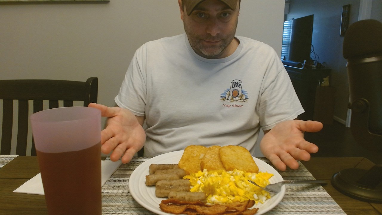 ASMR Eating Breakfast and Rambling
