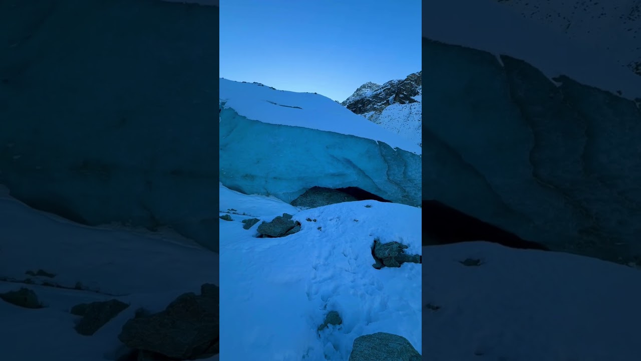 📍Zinal Glacier 🇨🇭🎥@__anastason__