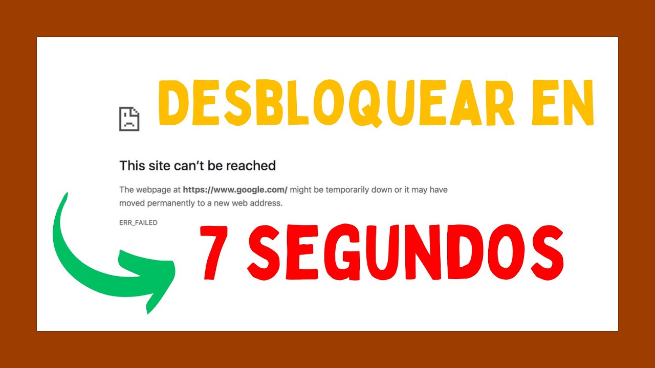 Desbloquear un sitio web bloqueado por el administrador en 2024  SPANISH