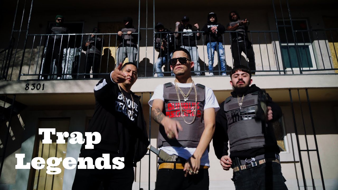 Burque Records Gee Reach Feat. D Stackz - Trap Legends [Official Music Video]