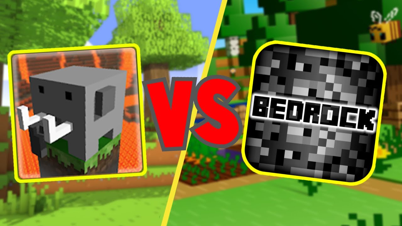 Craftsman Building Craft VS Bedrock Craft (Craftsman VS Bedrock Craft)