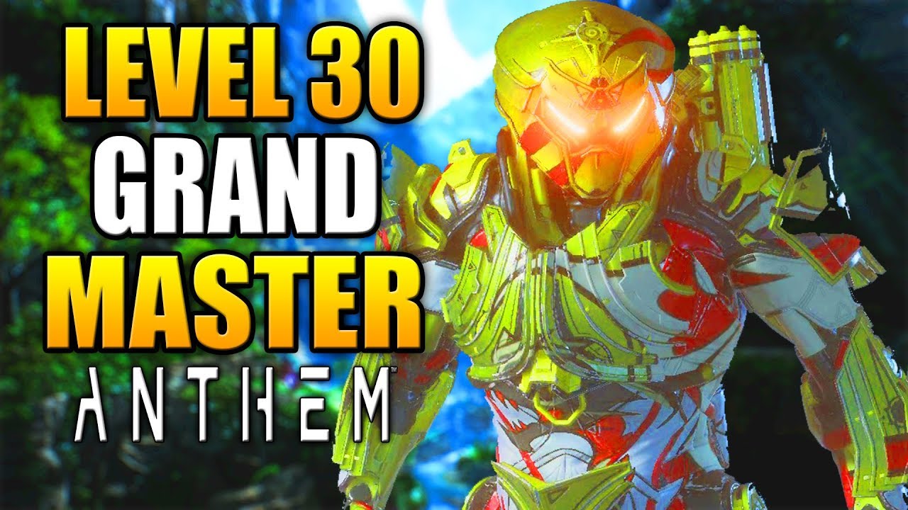 🔴 Anthem Tips - FASTEST WAY TO GET MASTERWORK GEAR LEVEL 30 GRANDMASTER GAMEPLAY