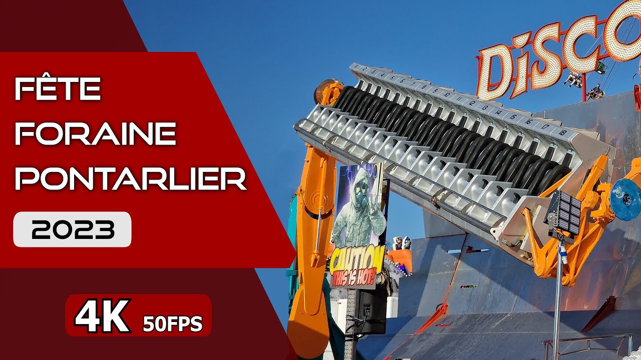 Fête foraine de la Saint-Pierre de Pontarlier 2023