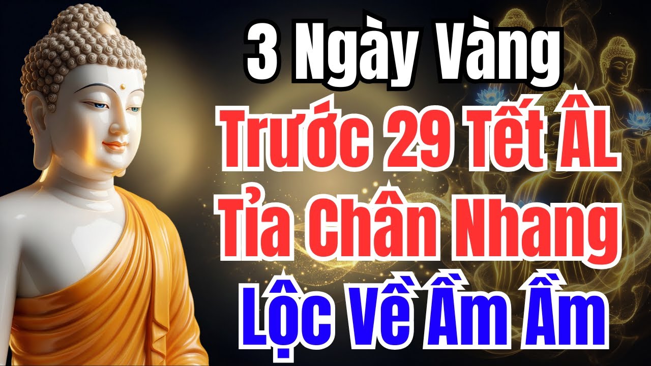 Từ Nay Đến 29 Tết Âm Lịch: 3 NGÀY VÀNG Tỉa Chân Nhang, Tiền Tài Hanh Thông – Của Cải Dồi Dào
