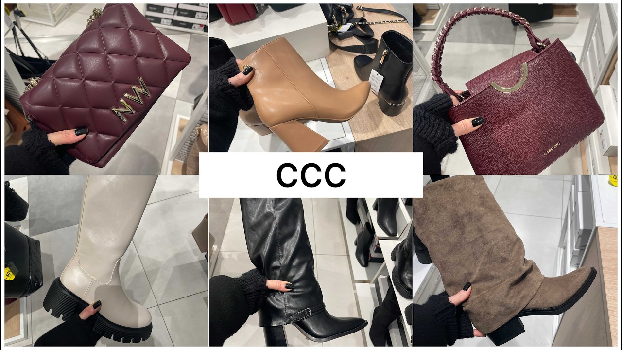 CCC BUTY -33% TOREBKI -40% NOWOŚCI ZIMA 2025