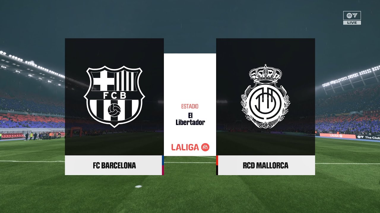 FC Barcelona vs Mallorca | La Liga | EA SPORTS FC 26 Simulation
