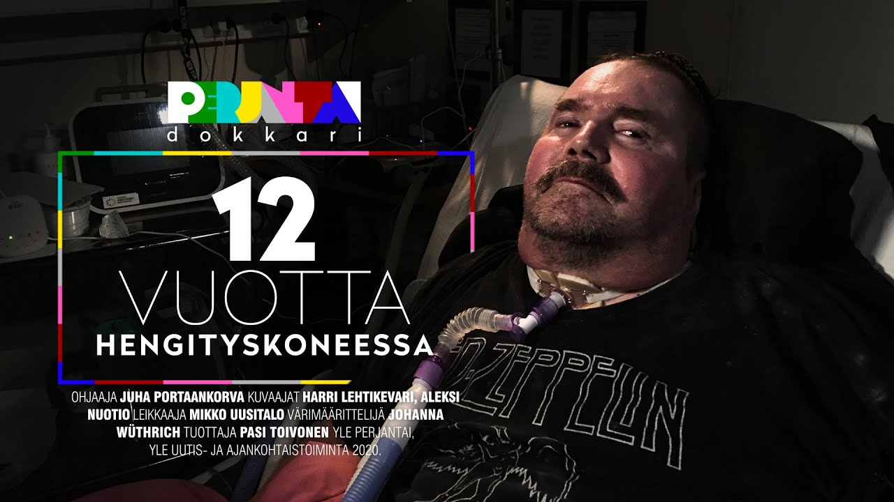Perjantai-dokkari: 12 vuotta hengityskoneen varassa el&auml;nyt Risto harkitsi eutanasiaa: 
