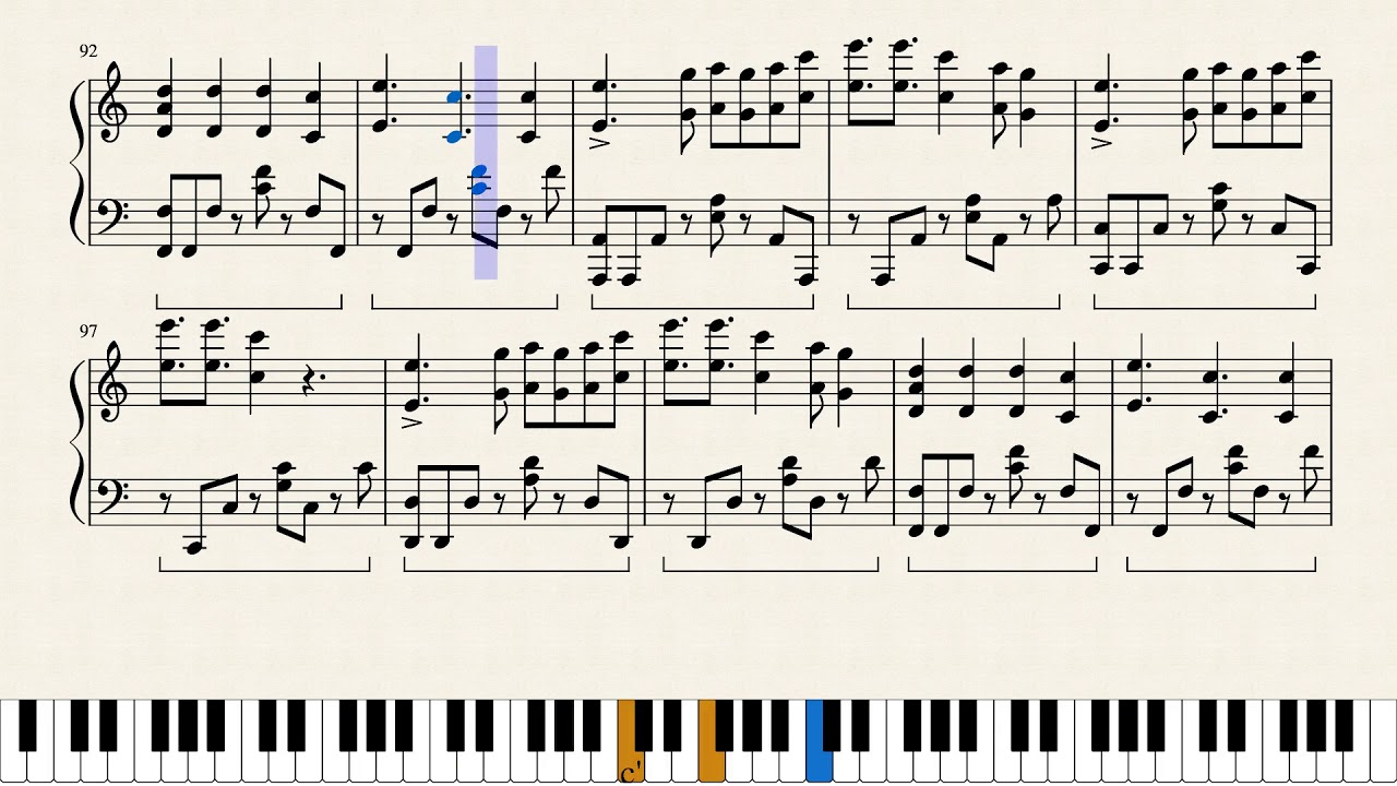 #66 – AJR – Burn the House Down (Piano Cover)