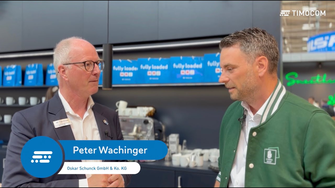 IT-Sicherheit Logistik: Maßnahmen der Oskar Schunck GmbH | Peter Wachinger im TIMOCOM ThekenTalk