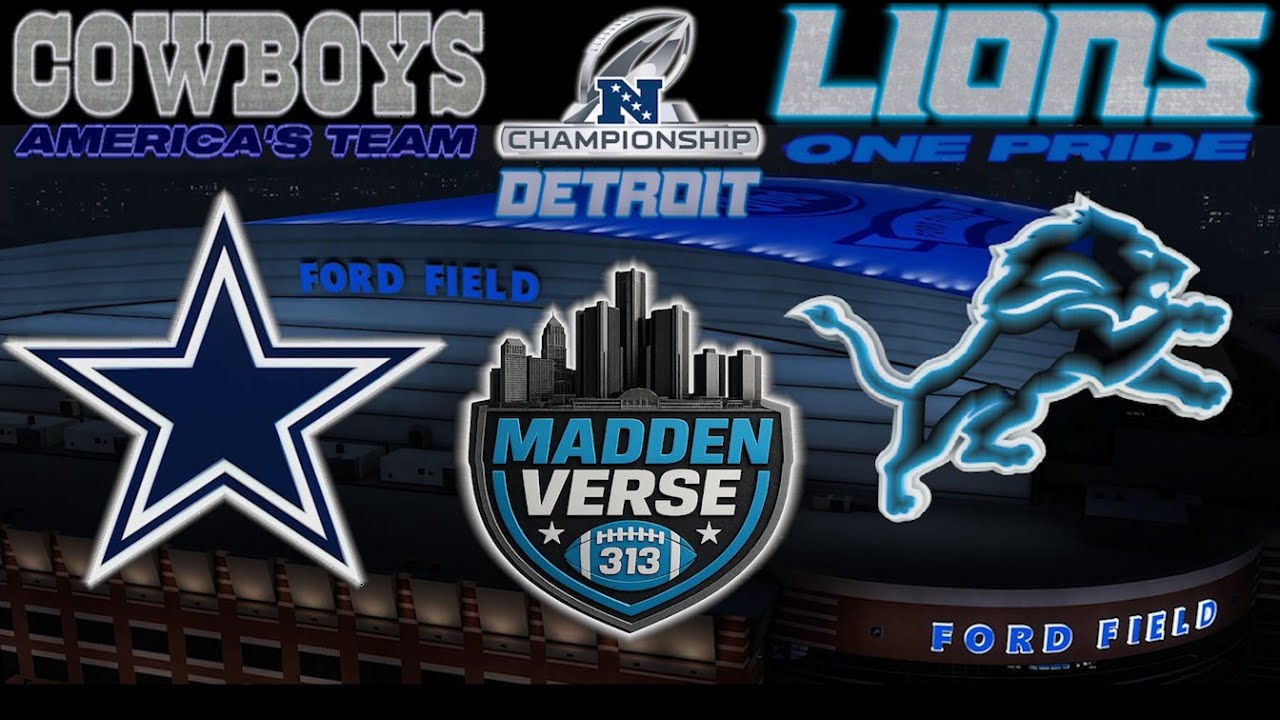 MADDEN NFL 2026 NFC CHAMPIONSHIP - DALLAS COWBOYS vs DETROIT LIONS #fullgame #simulation #gameplay