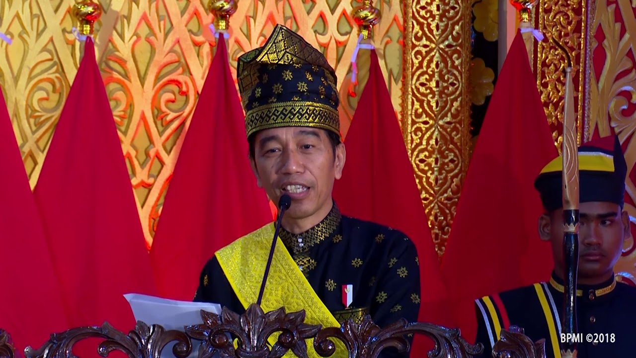 Penganugerahan Gelar Adat Melayu Riau, Pekanbaru, 15 Desember 2018