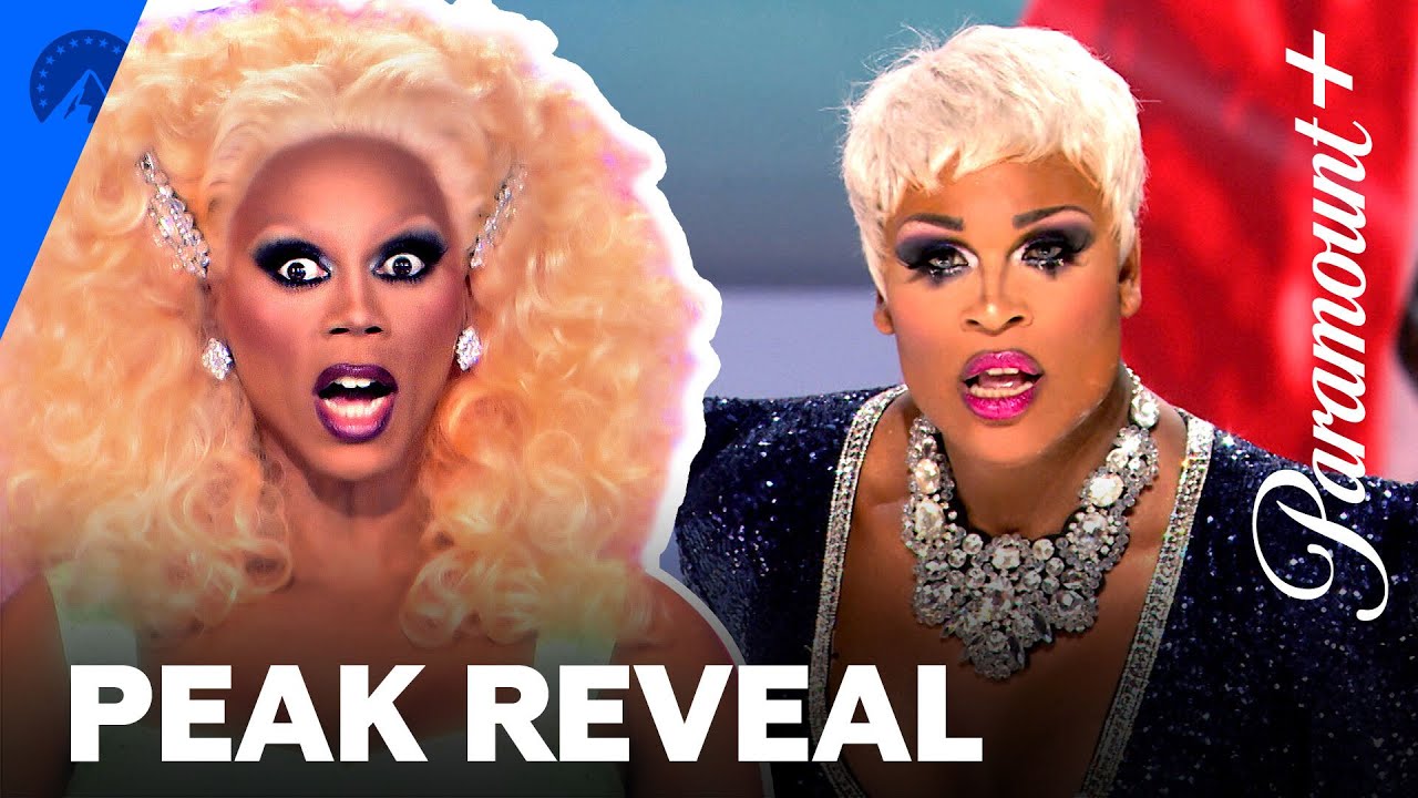 Peak Shocking Wig Reveals 😮 RuPaul's Drag Race
