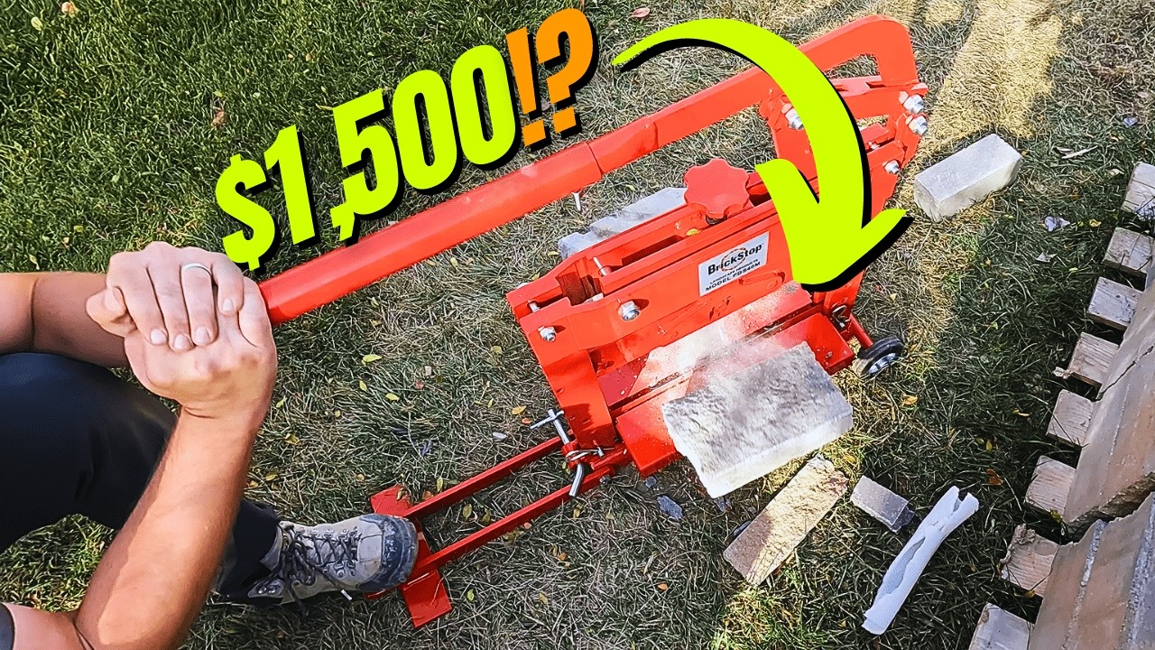 $1,500 Wall Block Splitter That RARELY Gets Used