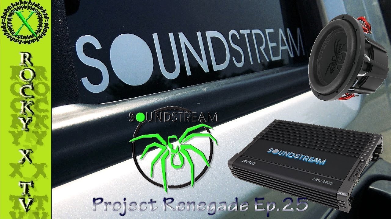 Soundstream Sub & Amp Install, (T5 & 2500W Amp) Project Renegade Ep.25