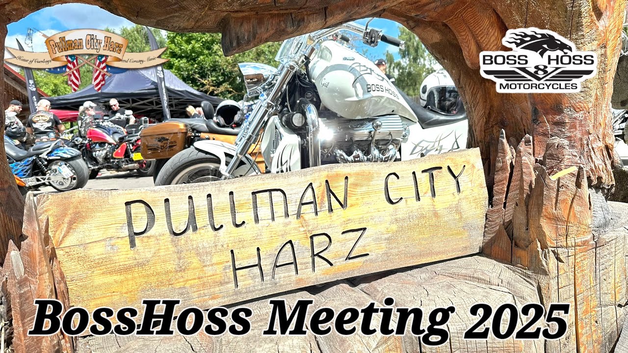 BossHoss Meeting 2025 in der Westernstadt Pullman City im Harz BossHoss motorcycle V8 Motorrad