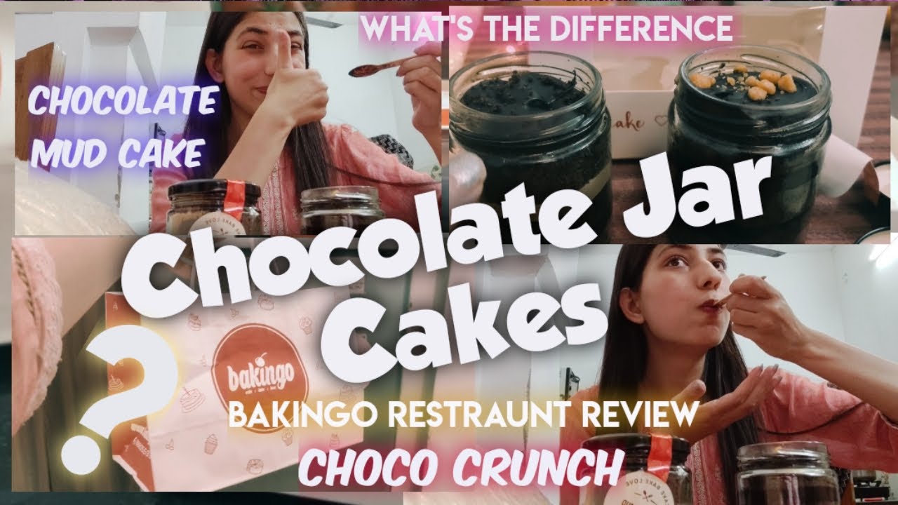 I tried these yummy Chocolate Jar Cakes From Bakingo😋❤️