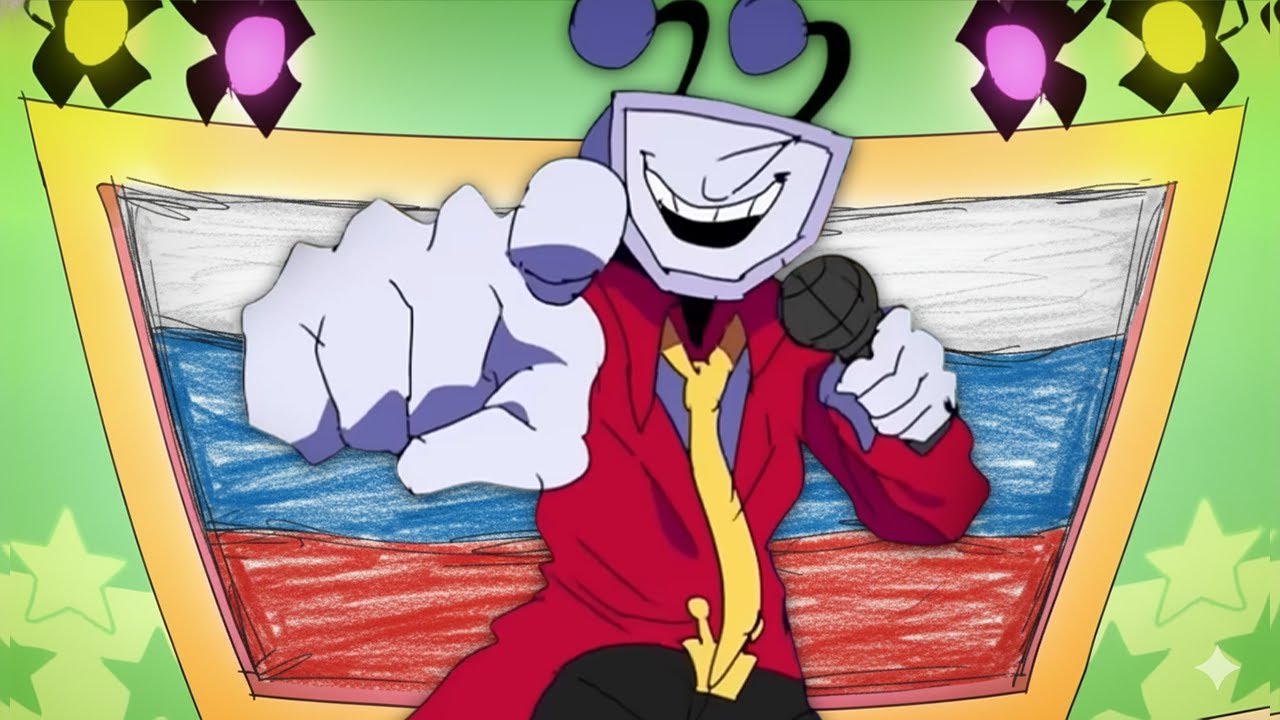 Час ТВ! - Бой с Тенной на русском | It’s TV Time! -  “Ant” Tenna Fight Animation