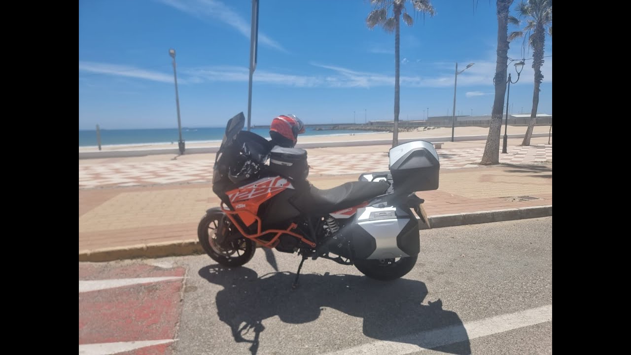 Spain- Riding from Barbate to Zahara de los Atunes (Andelusia)
