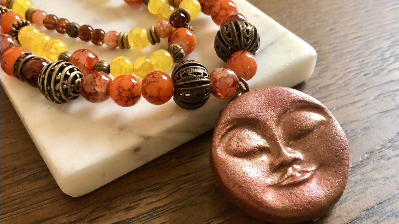 Curated Bead Box October 2021 Unboxing and Statement Necklace Tutorial!