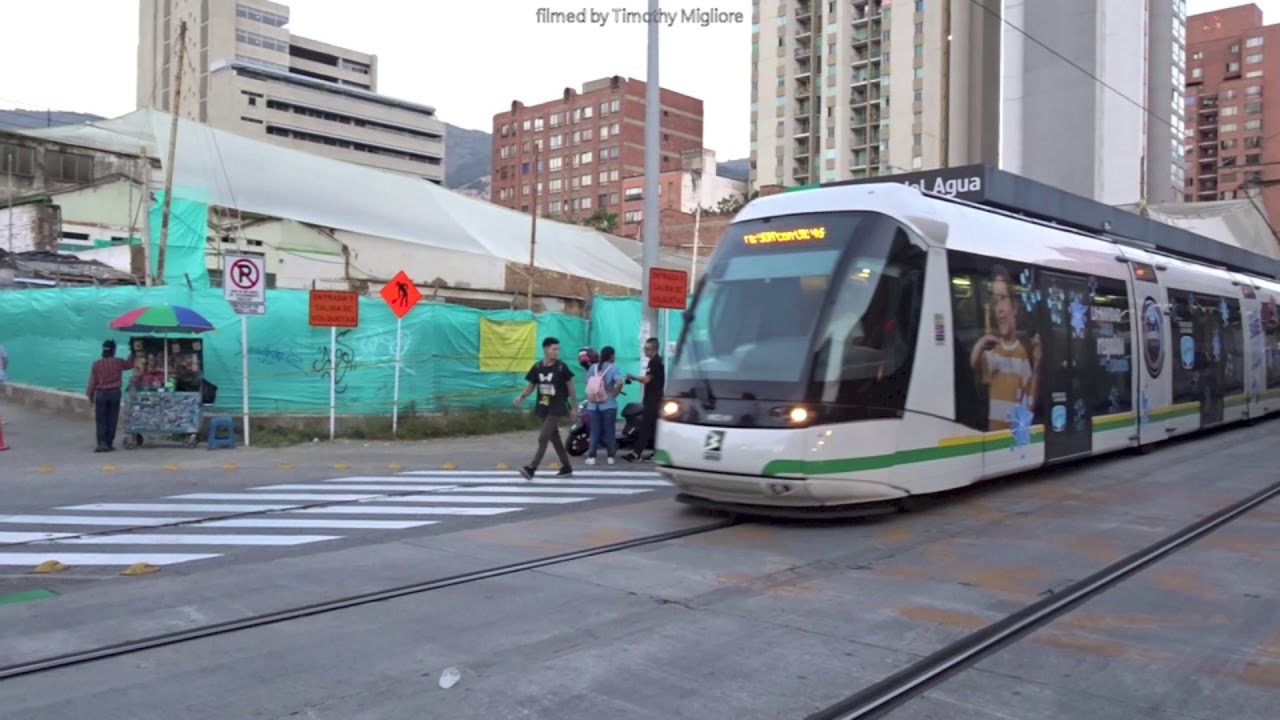 Ayacucho Tram - RubberTire Trams in Medellin, Colombia 2020
