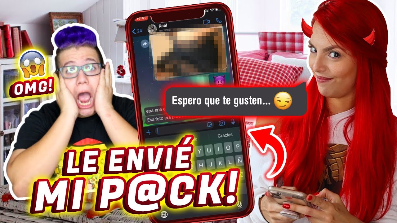 BROMA TELEFÓNICA A RAEL STAR LE ENVIE MI P@CK! SE VOLVIO LOCO | Jenny Devil 😈