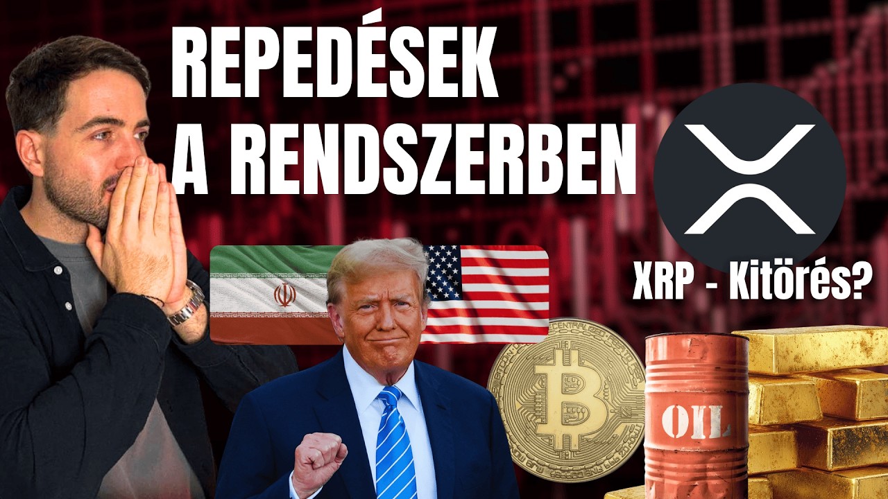 Kripto: Itt tartunk most! 🚨 Olaj, Fed &eacute;s Bitcoin  XRP kit&ouml;r&eacute;s előtt?
