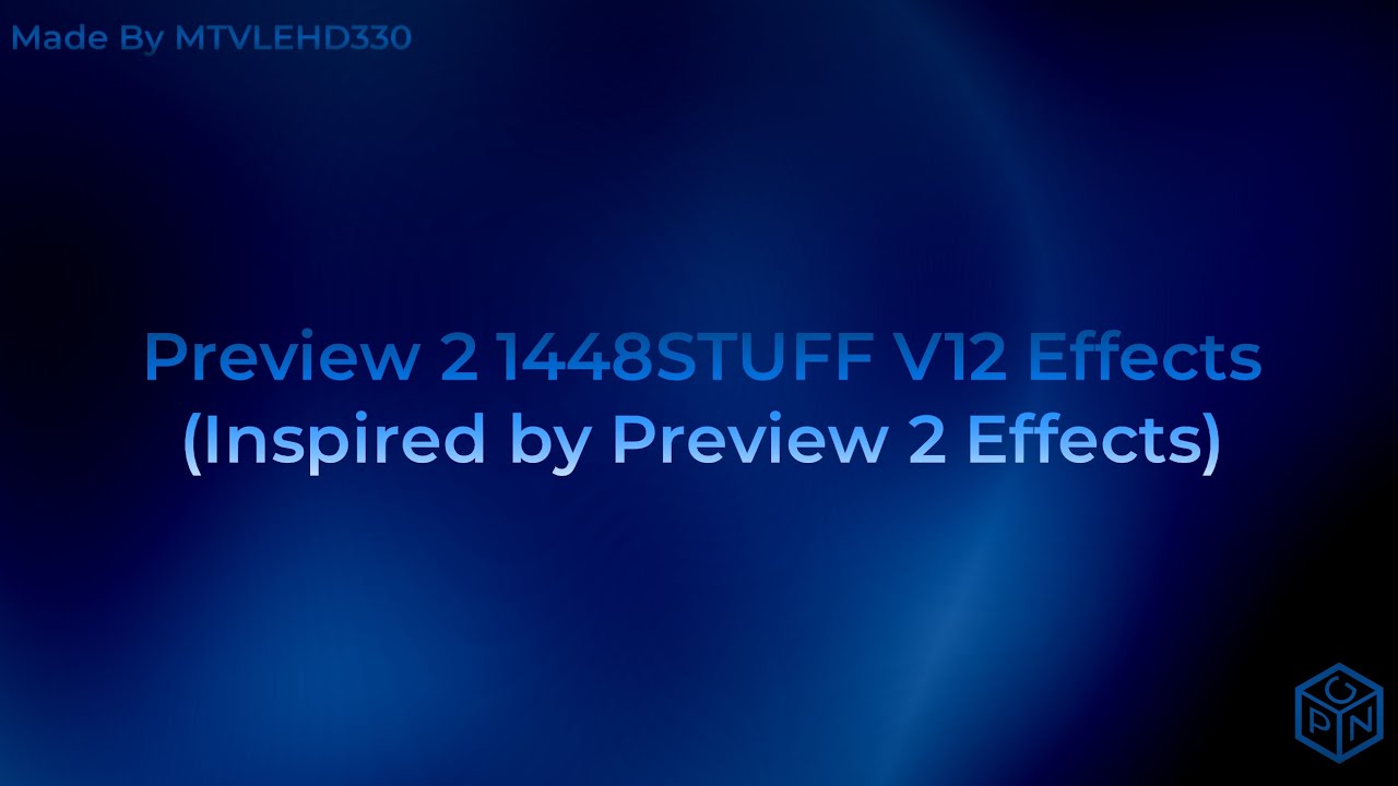 Preview 2 1448STUFF V12 Effects (Inspired by Preview 2 Effects)
