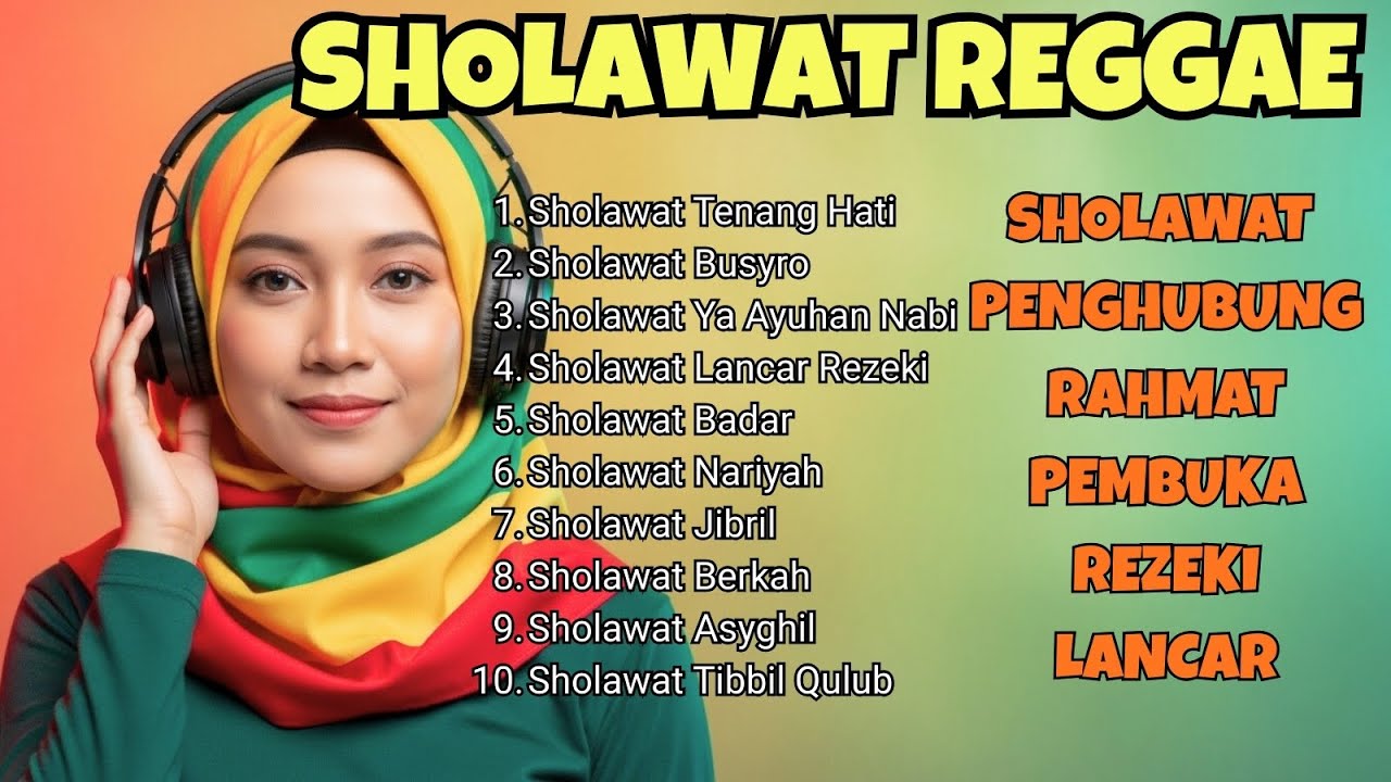 🎶 Sholawat Reggae Santai Merdu | Bikin Jiwa Lebih Tenang 🤍