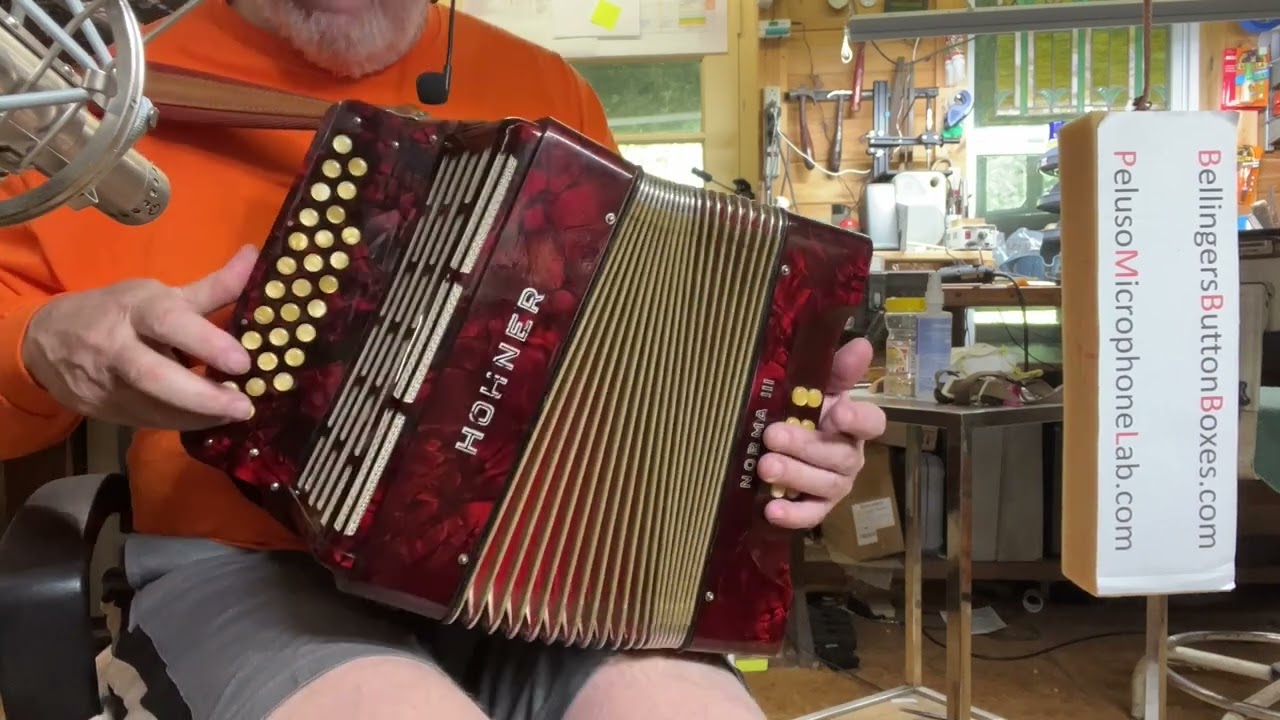 Hohner BbEb Norma III club accordion #185 (sold)