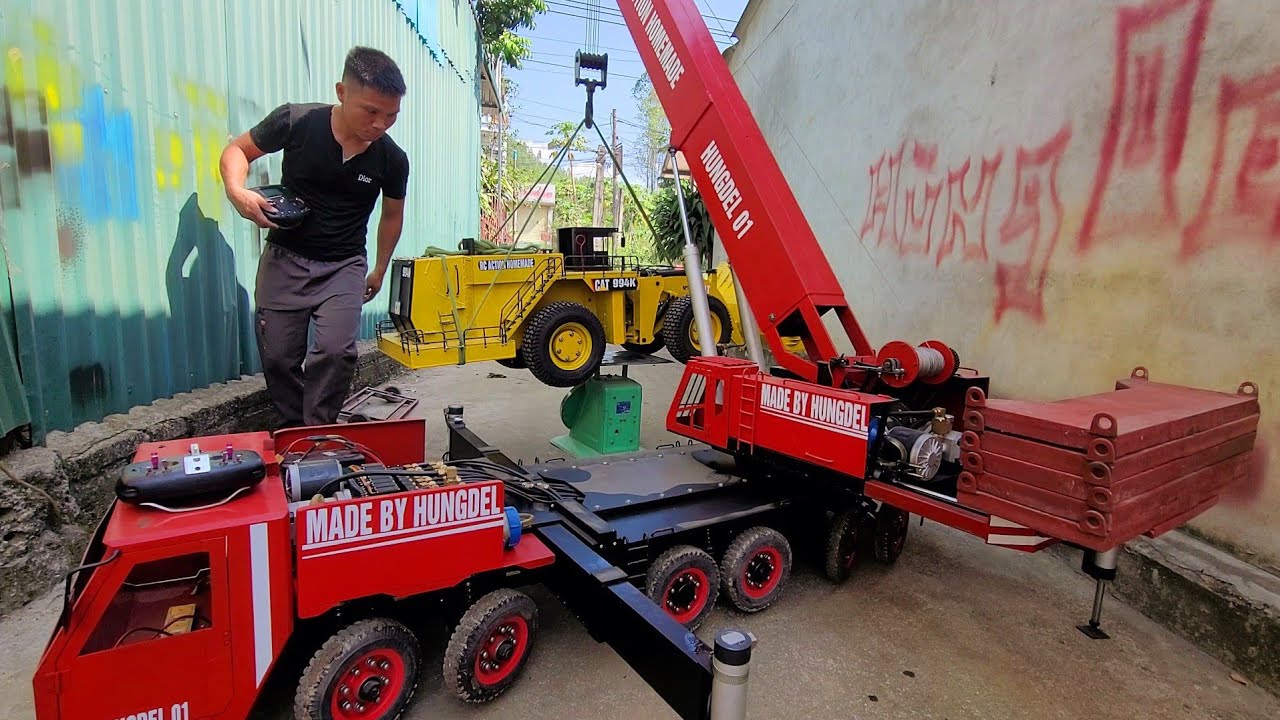 wheel loader, weight and size | rc action homemade