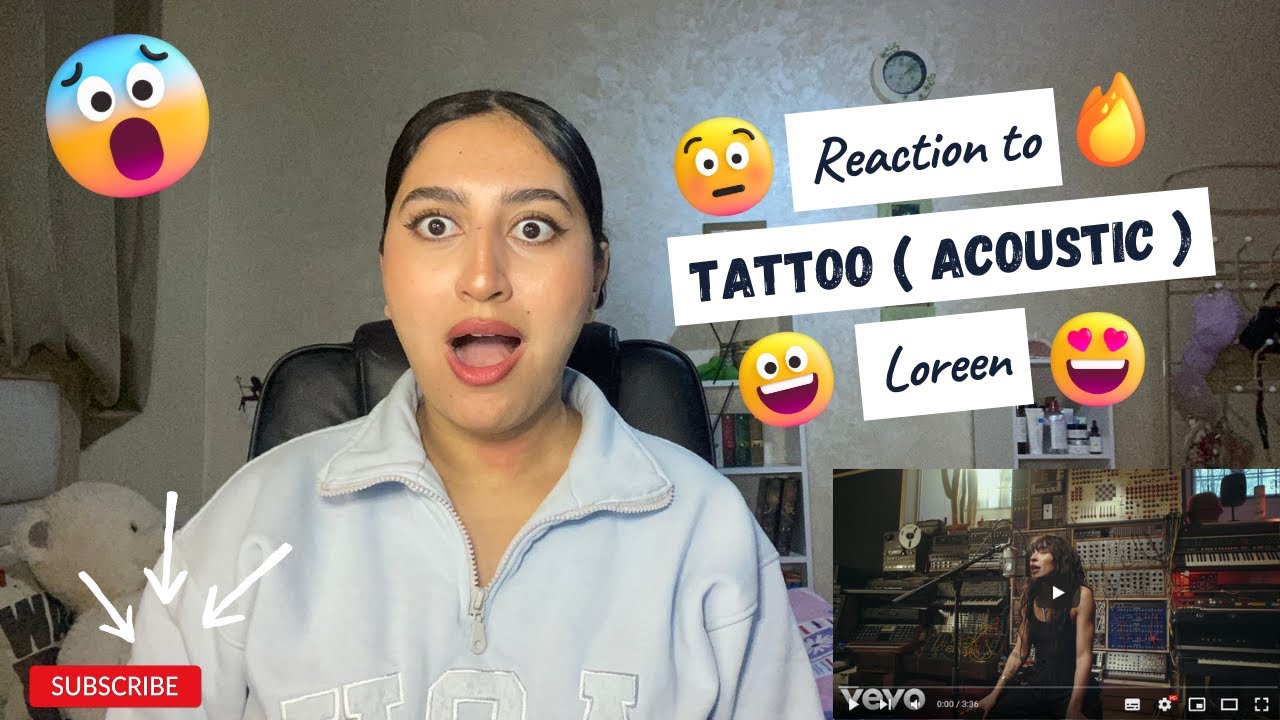 SHE ATE ! Moroccan reacts to Loreen from EUROVISION - Tattoo (Acoustic) First time REACTION & REVIEW