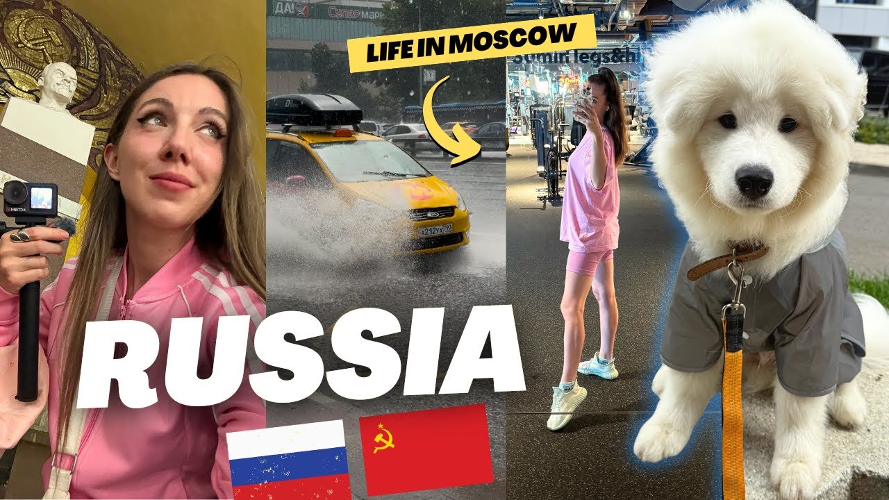 Rainy RUSSIA ☔ Cozy Days in Moscow with a Russian Girl 🐻‍❄️ | Russia Vlog