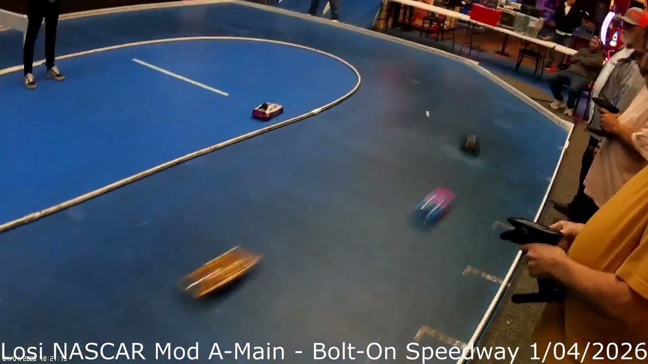 Losi NASCAR Mod A-Main - Bolt-On Speedway 1/04/2026