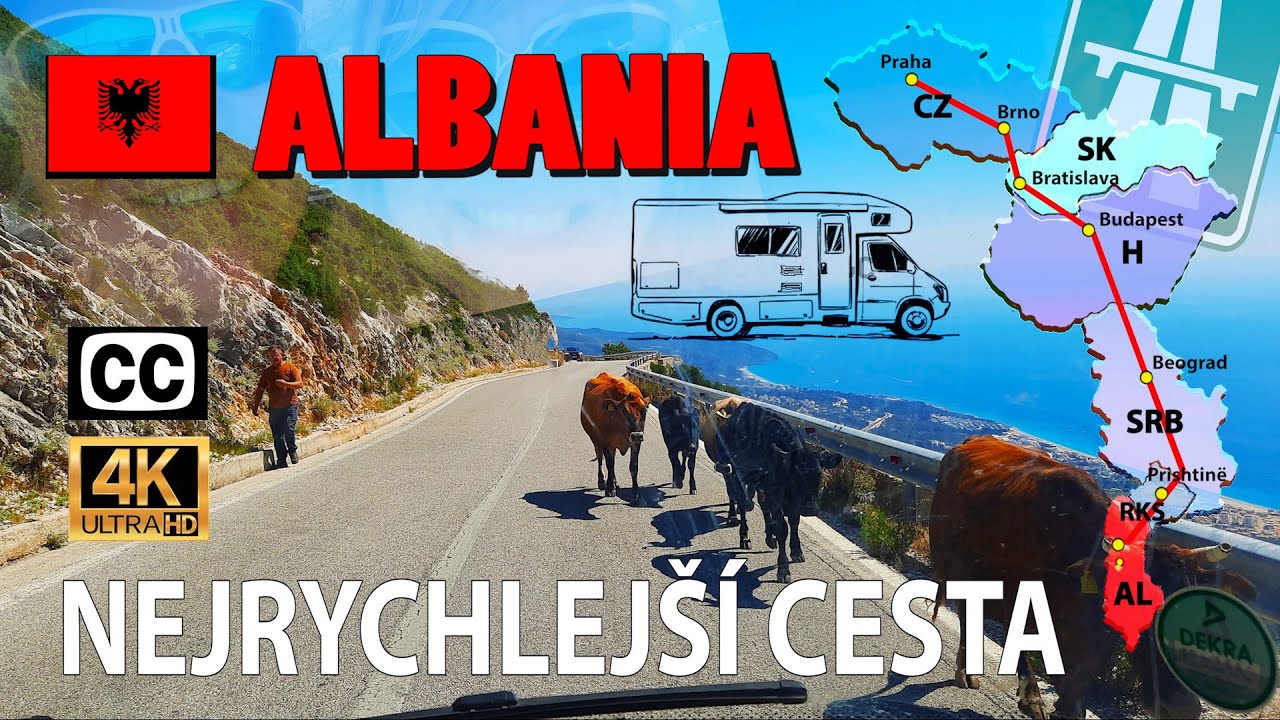 🇦🇱 | Nejrychlejší cesta k moři do Albánie vede přes Kosovo!
