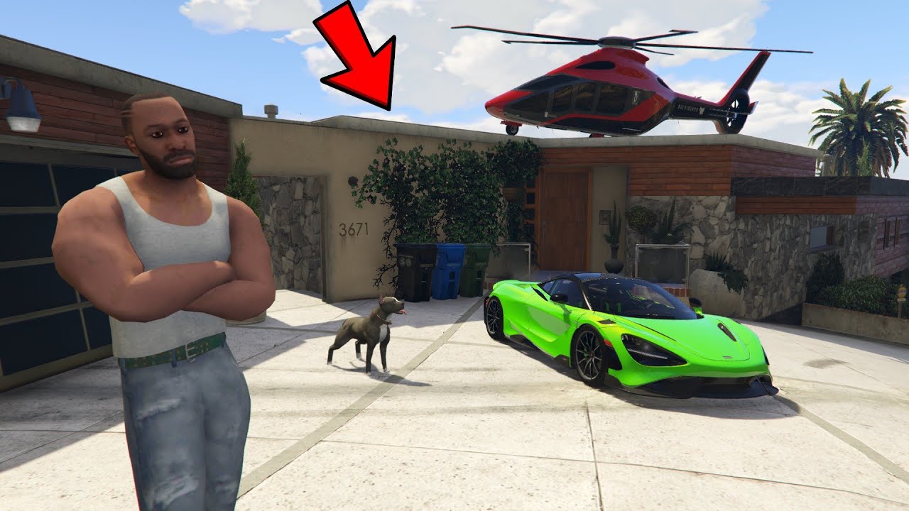 Franklin Purchase A New Luxury House In Indian Bike Driving 3D | GTA 5
