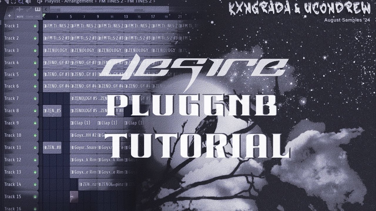 Pluggnb Tutorial 2025 | Kxngrada & Ucondrew Type Beat for Summrs | FL Studio (Mixing + Music Theory)