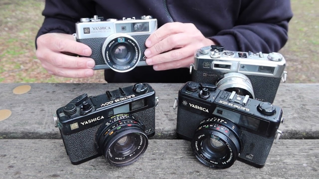 Comparing Yashica Electro 35 Camera Comparisn