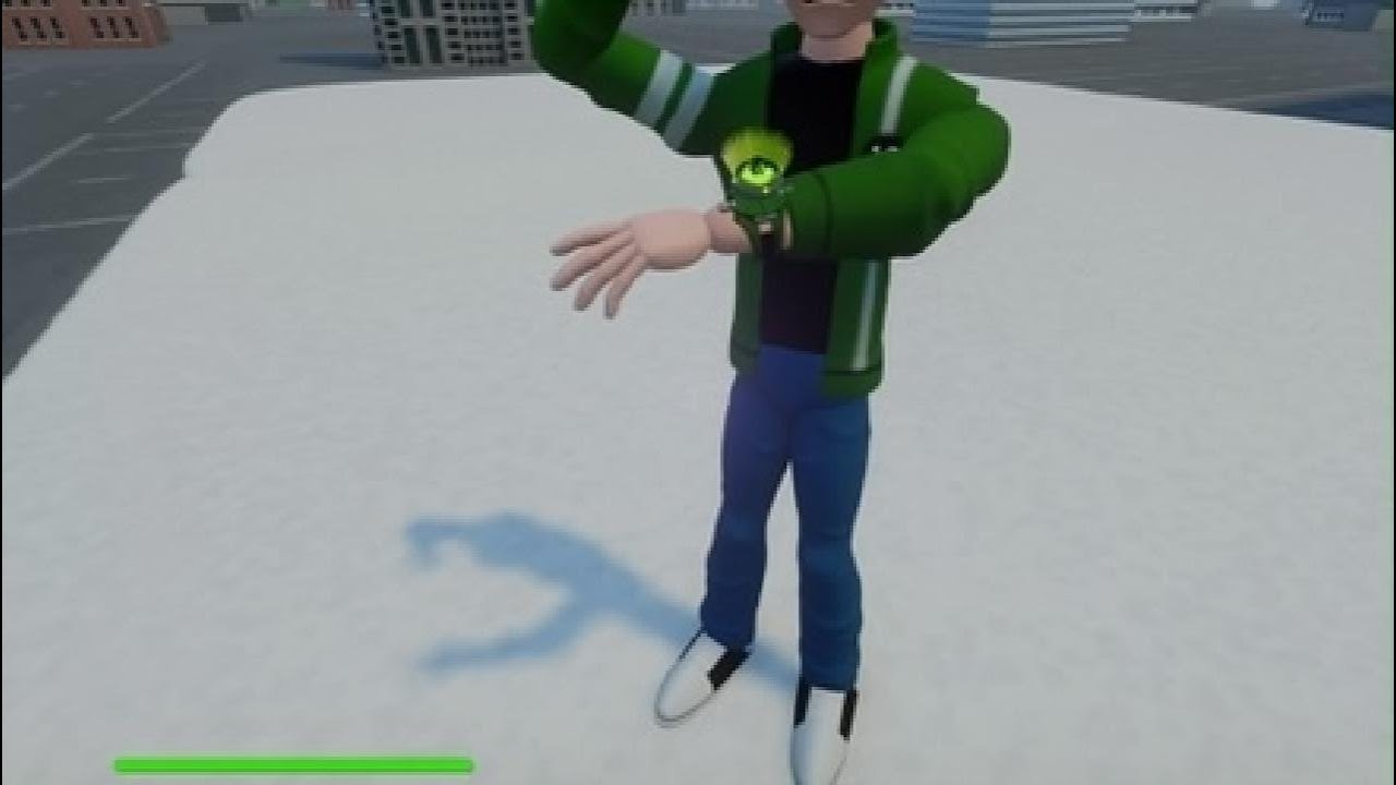 Ben10 game im making in Dreams ps4