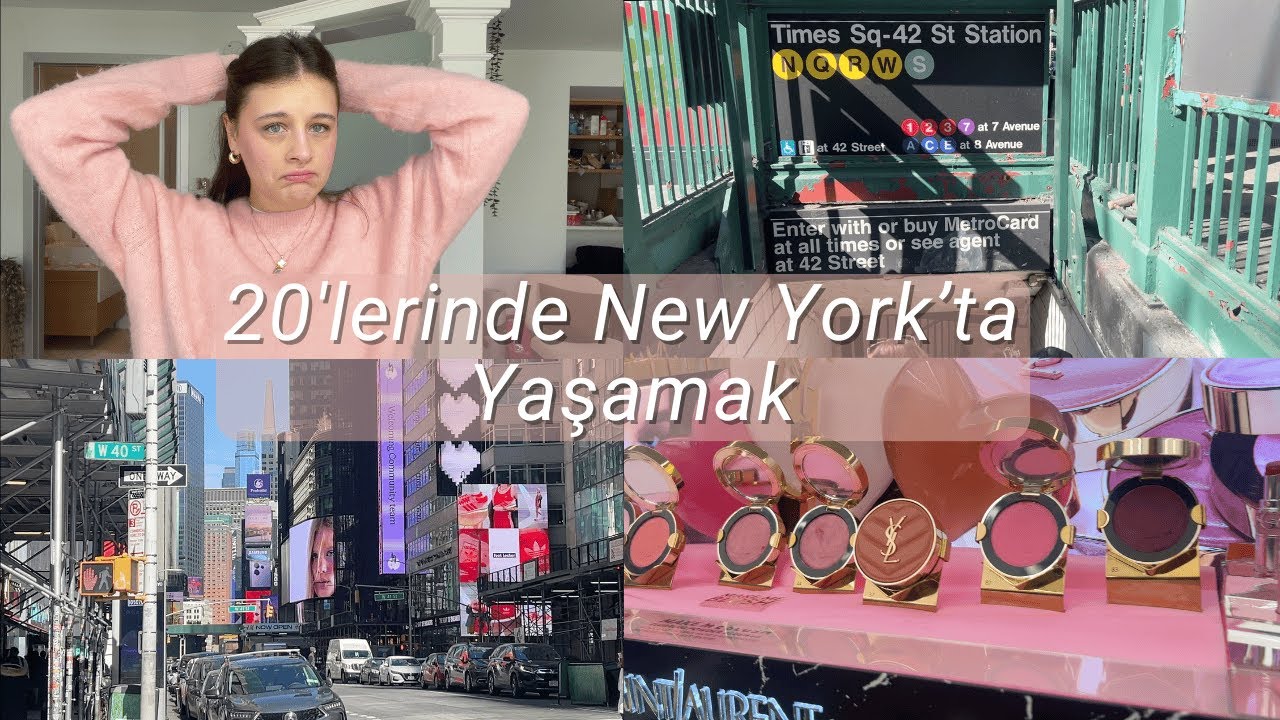 20’lerinde New York’ta Yaşamak 🎥 VLOG: pazar rutini, diptyque pop-up, alışveriş, yemek 💖