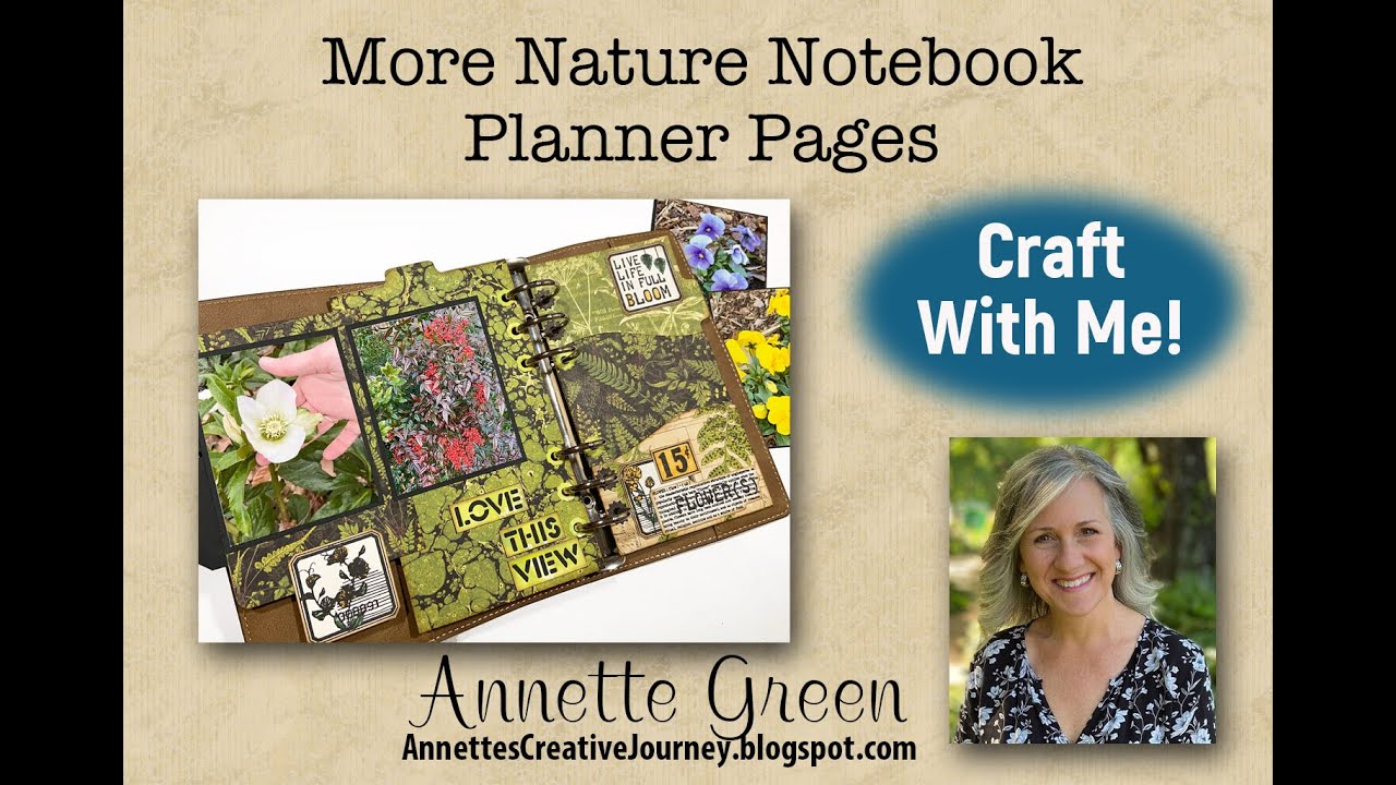 More Nature Notebook Pages in my Sidekick Planner