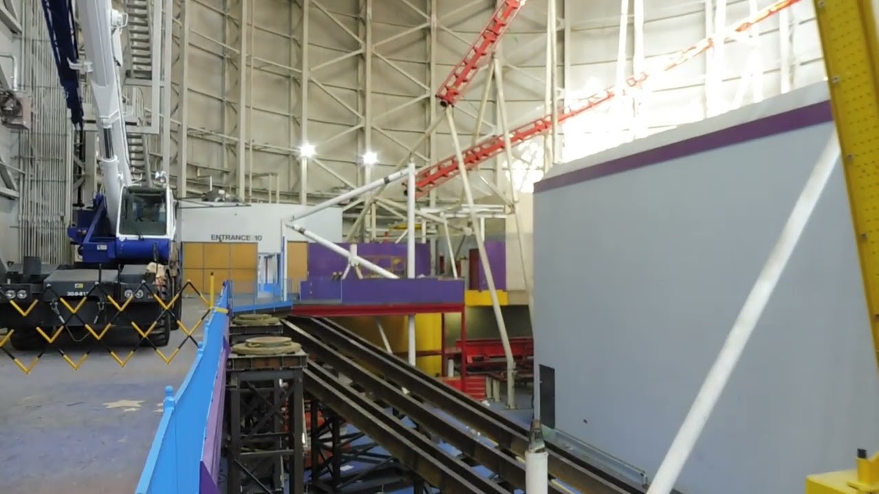 Mindbender getting torn out (first stages)