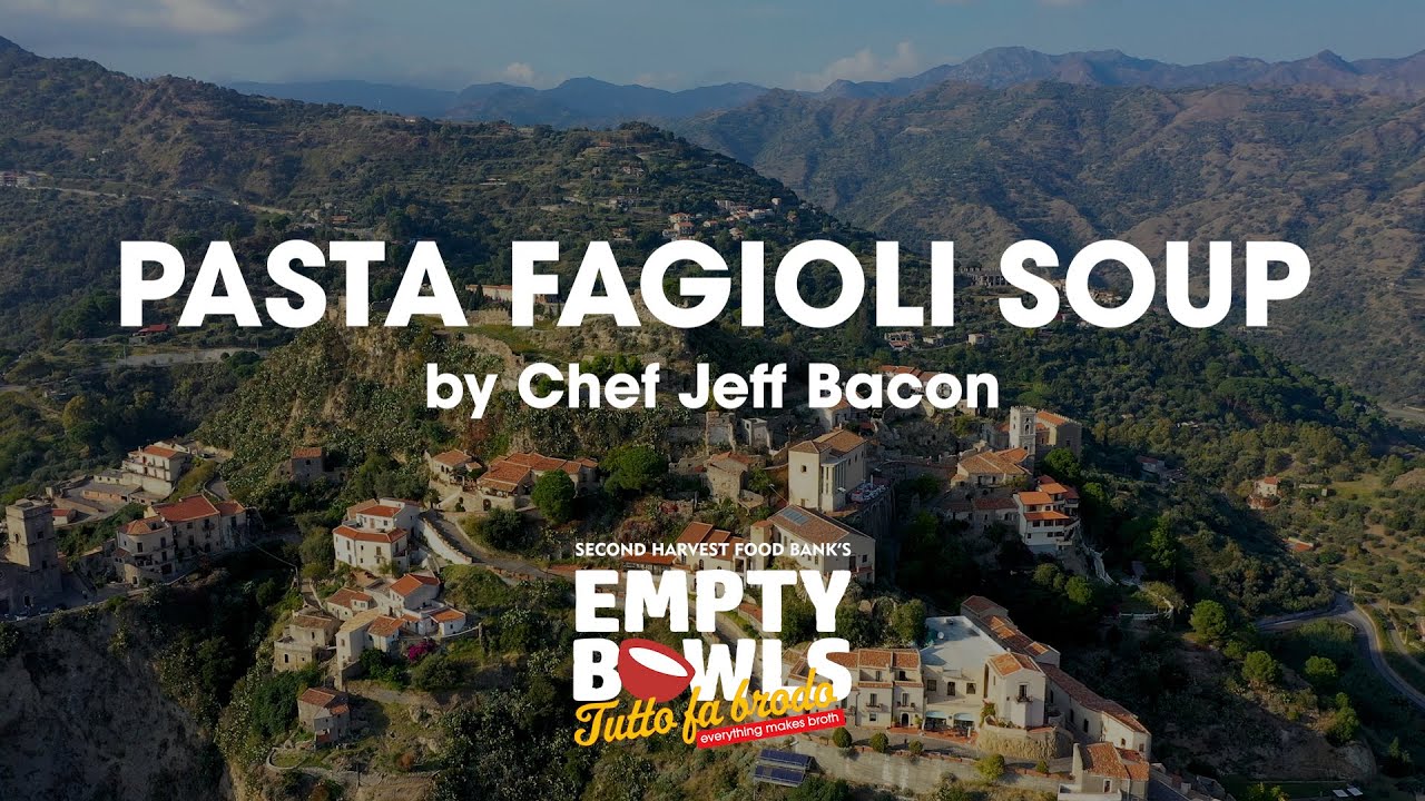 Pasta Fagioli Soup by Chef Jeff Bacon