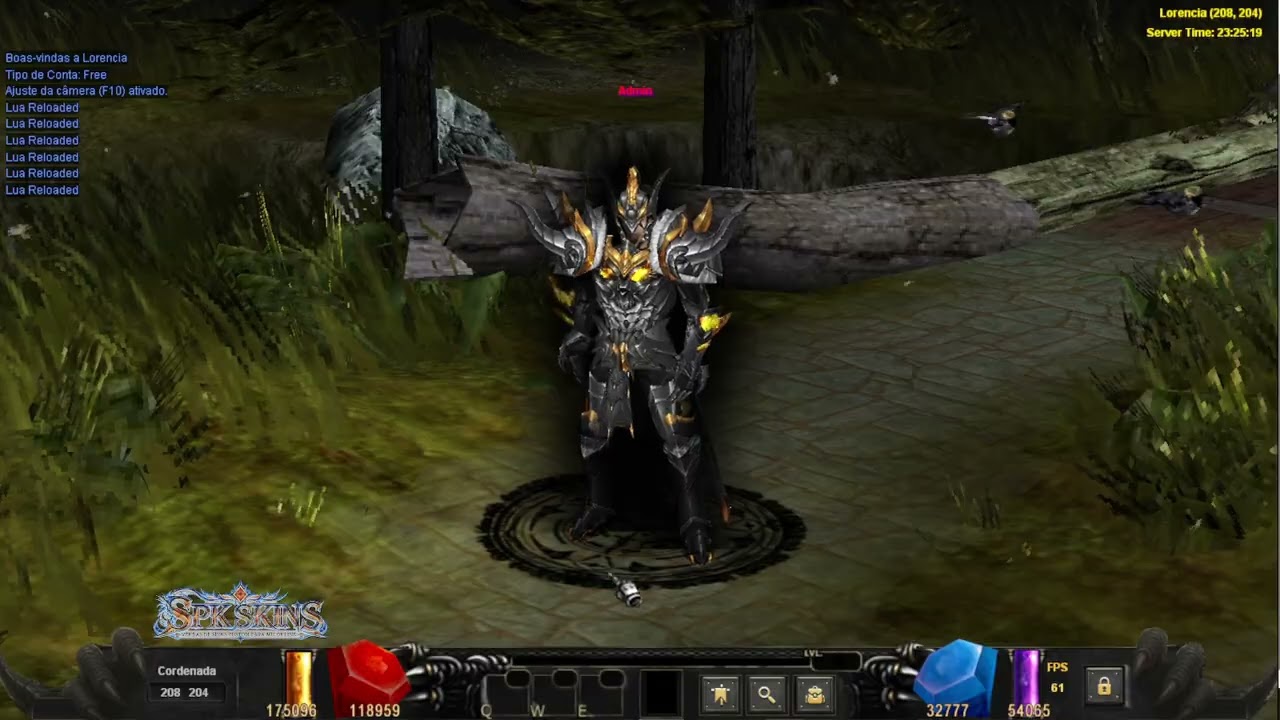 Mu Online 5.2 - Demostraci&oacute;n de Interface Skin Black | Custom Main
