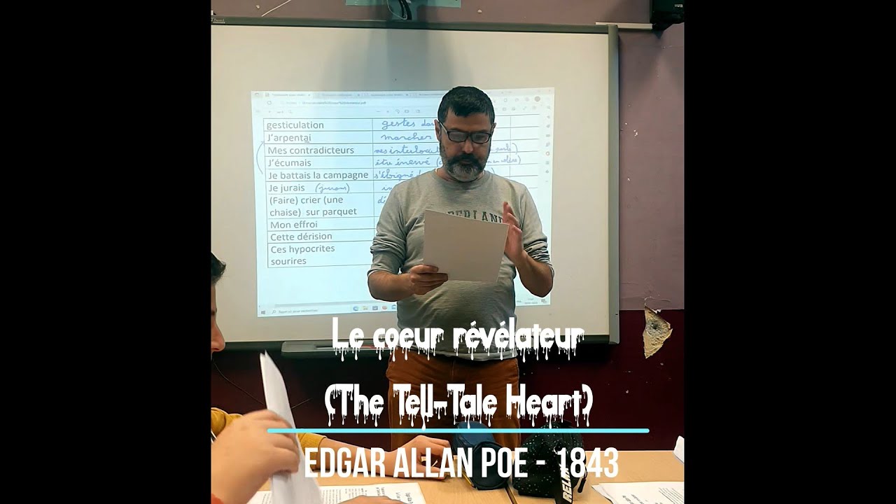 Le Cœur révélateur (The Tell-Tale Heart) de E.A. Poe