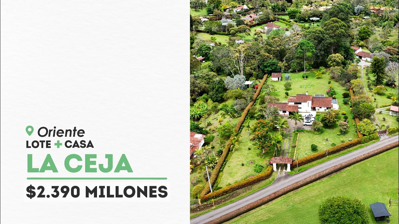 🌿Casa campestres en venta en la ceja Antioquia
