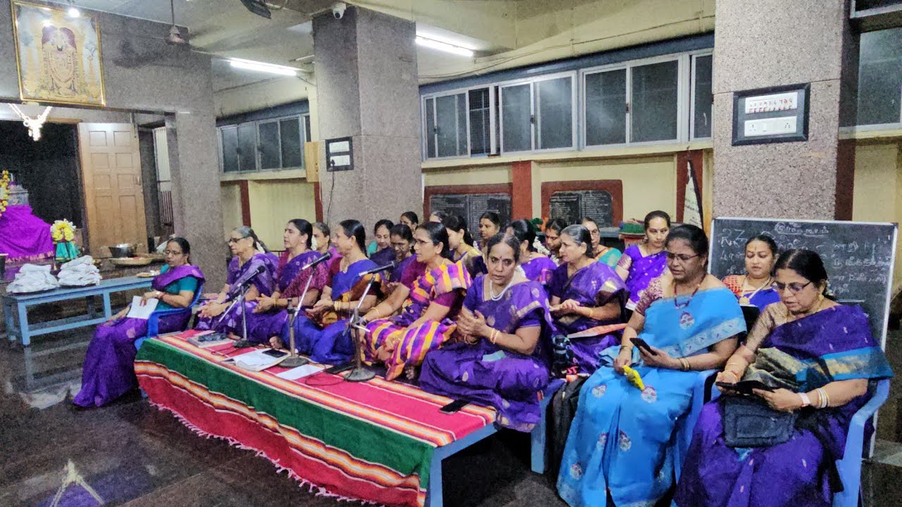 23-2-26 Bhajan Parikkal SriLakshmi Narasimha BhajanaMandali - Sri Raghavendra Sapthaha @ Saligramam 