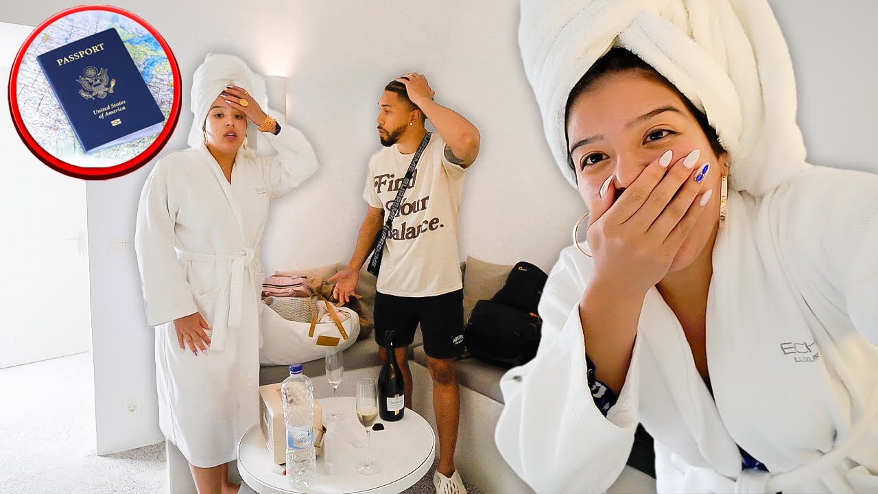 I LOST OUR PASSPORTS ON VACATION PRANK!! *Gone Wrong*