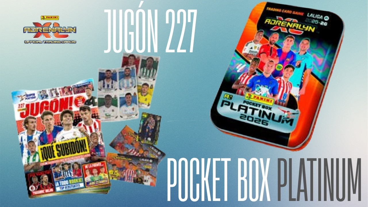 ABRO LA NUEVA REVISTA JUGÓN 227 Y LA POCKET BOX PLATINUM ADRENALYN XL 2025/26